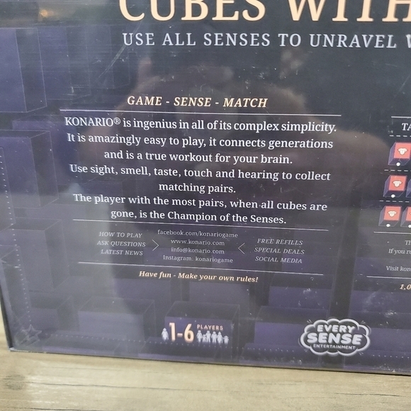 New Konario Memory Game - A Game For Every Sense - Picture 4 of 4